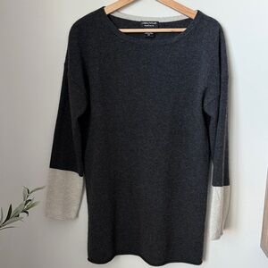 Lord & Taylor Cashmere Sweater in Dark Gray